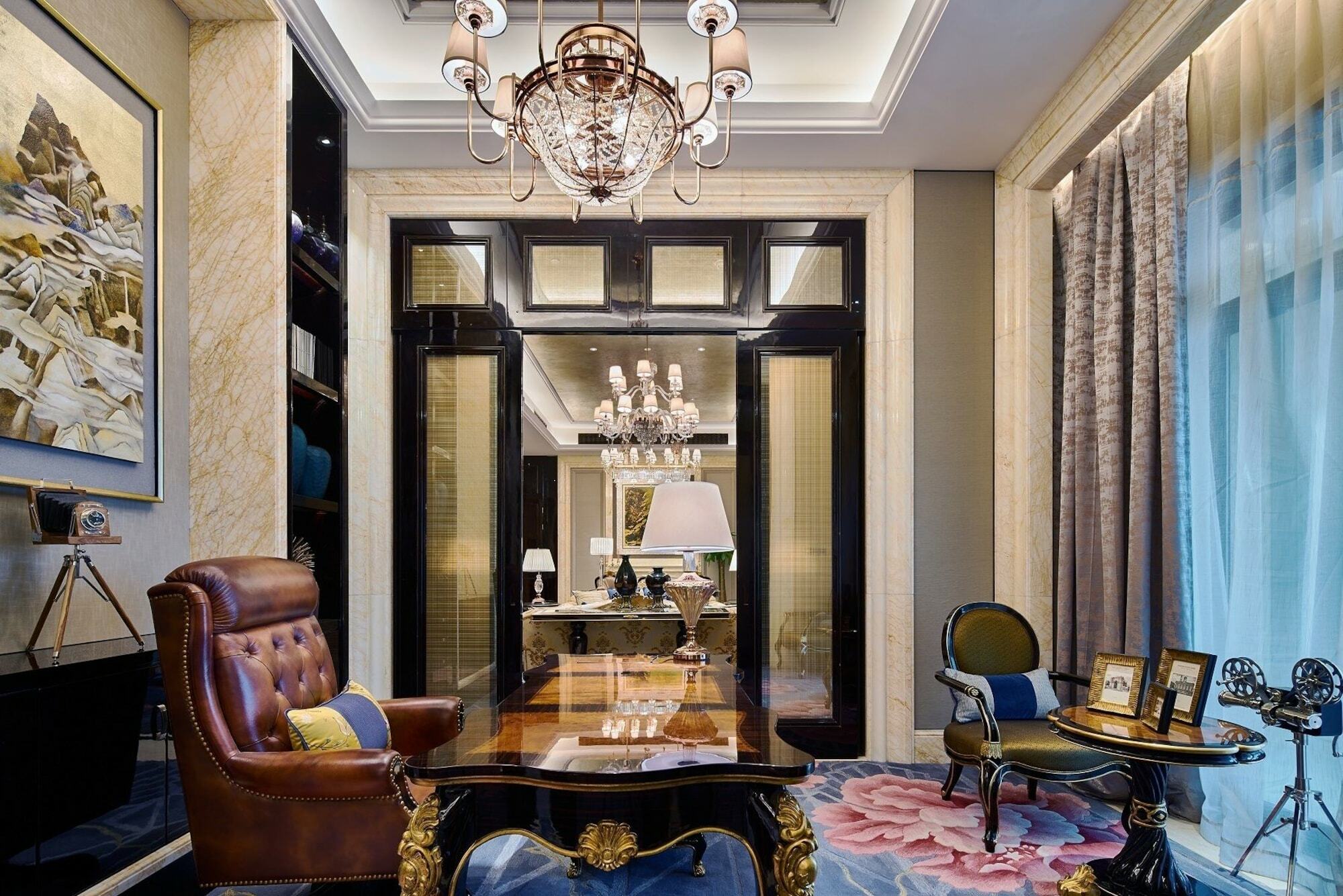 Wanda Realm Qingdao Movie Metropolis Hotel Bagian luar foto