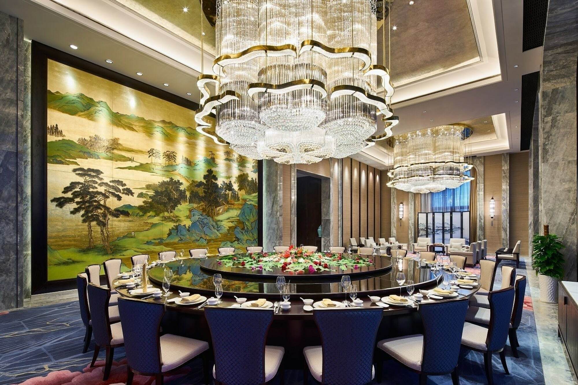 Wanda Realm Qingdao Movie Metropolis Hotel Bagian luar foto