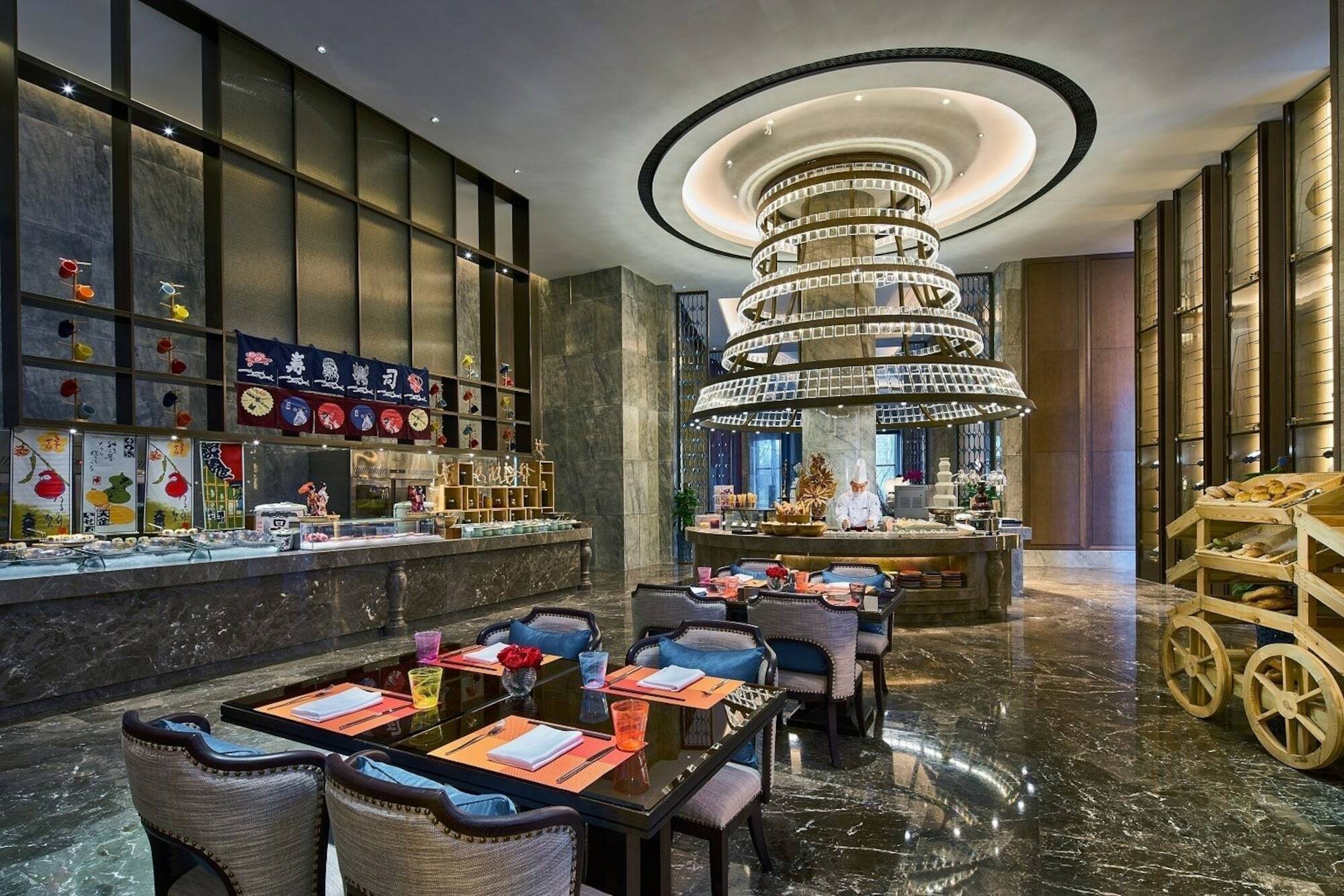 Wanda Realm Qingdao Movie Metropolis Hotel Bagian luar foto