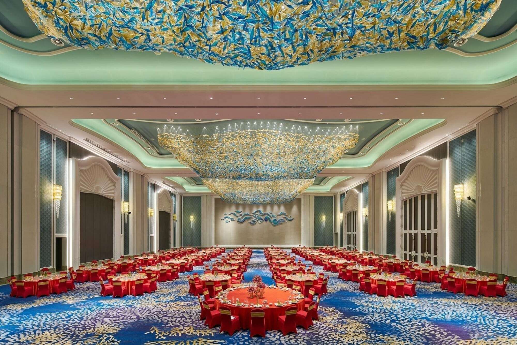 Wanda Realm Qingdao Movie Metropolis Hotel Bagian luar foto