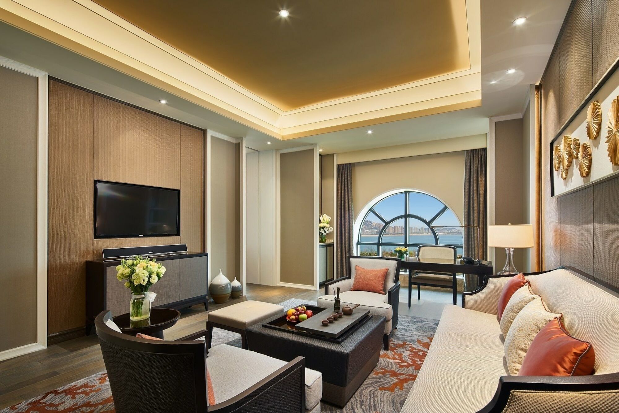 Wanda Realm Qingdao Movie Metropolis Hotel Bagian luar foto