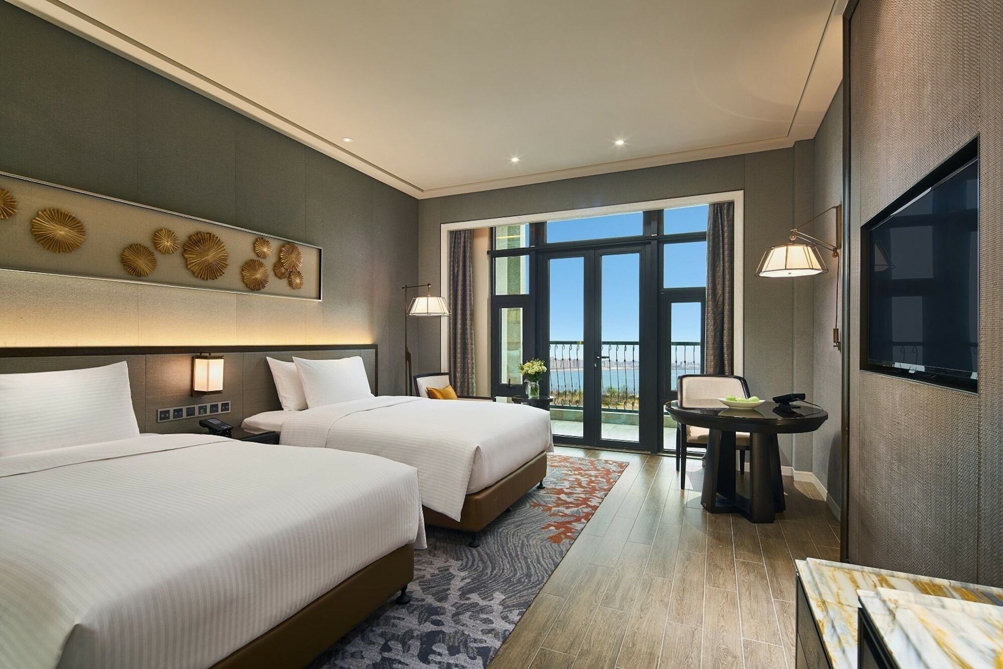 Wanda Realm Qingdao Movie Metropolis Hotel Bagian luar foto