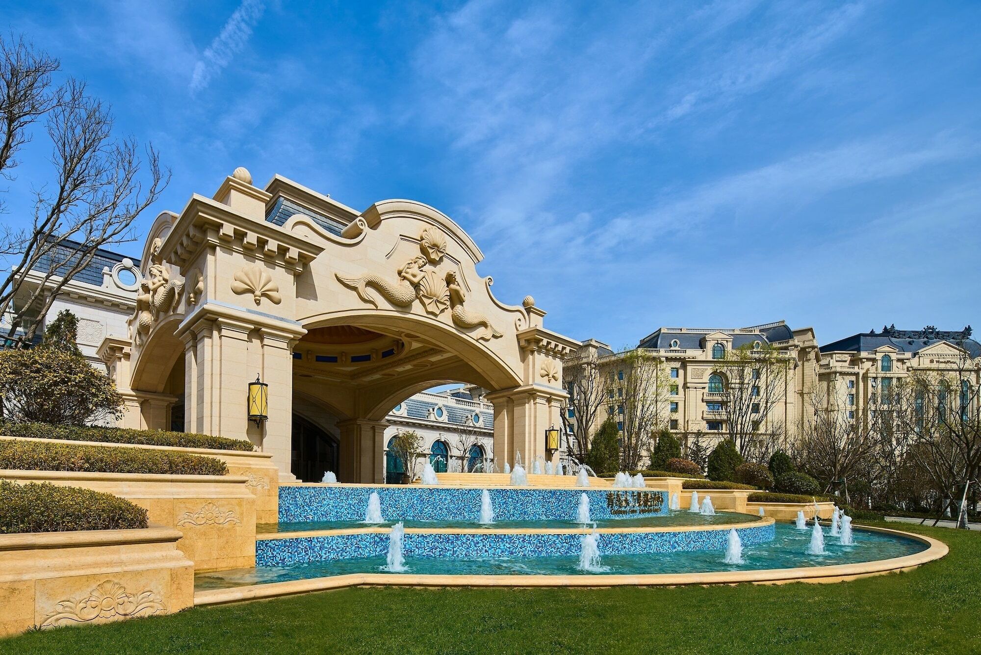 Wanda Realm Qingdao Movie Metropolis Hotel Bagian luar foto