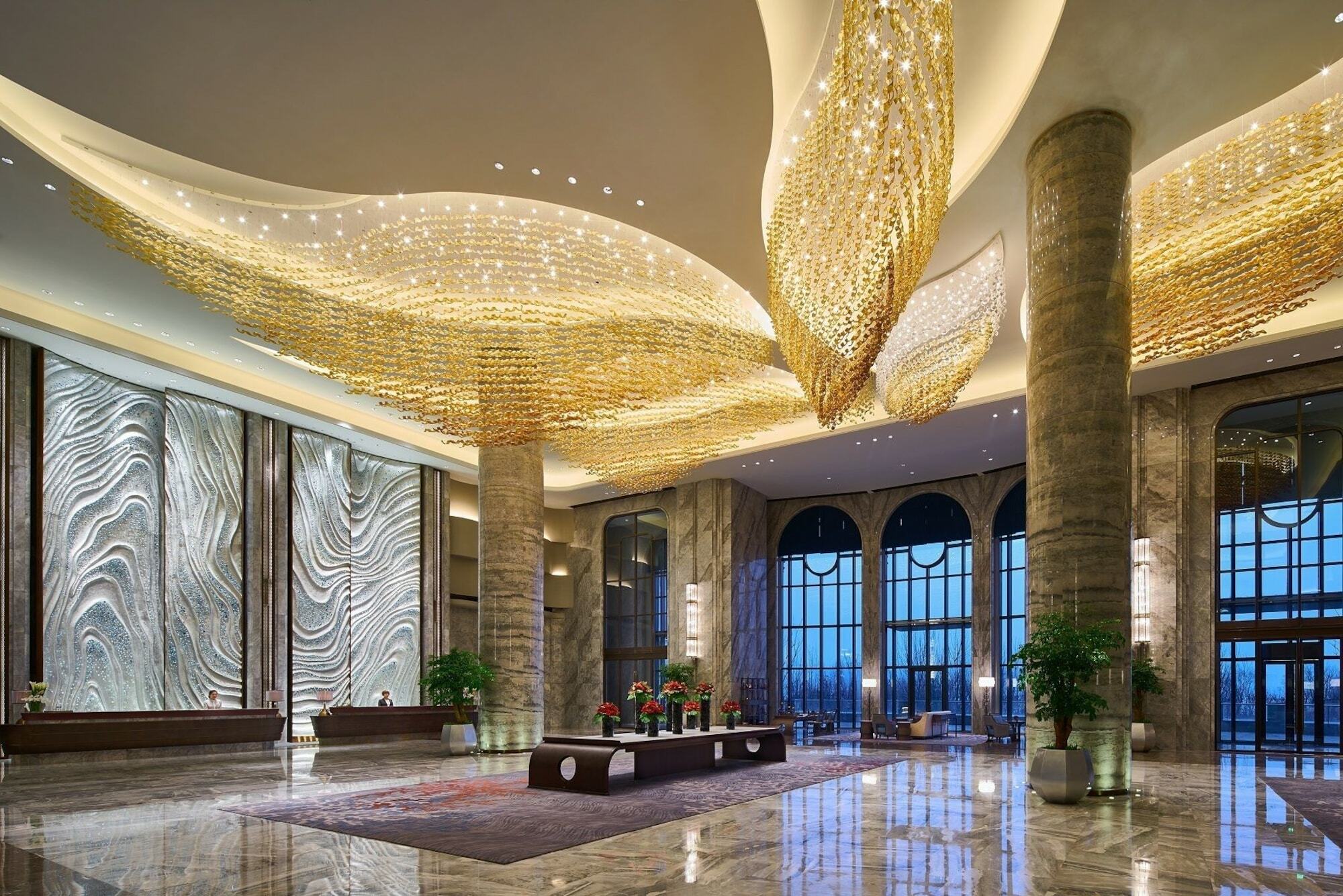 Wanda Realm Qingdao Movie Metropolis Hotel Bagian luar foto