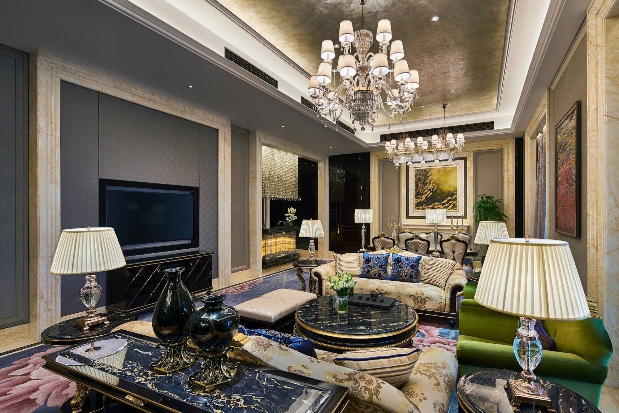 Wanda Realm Qingdao Movie Metropolis Hotel Bagian luar foto